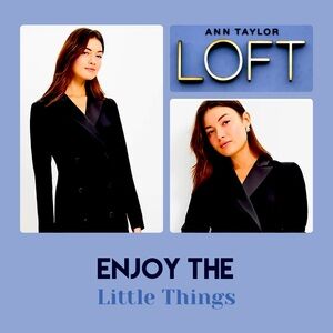 💖Ann Taylor LOFT blazer dress with pockets NWOT💖